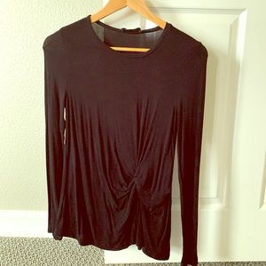 Black long sleeve top from Vici